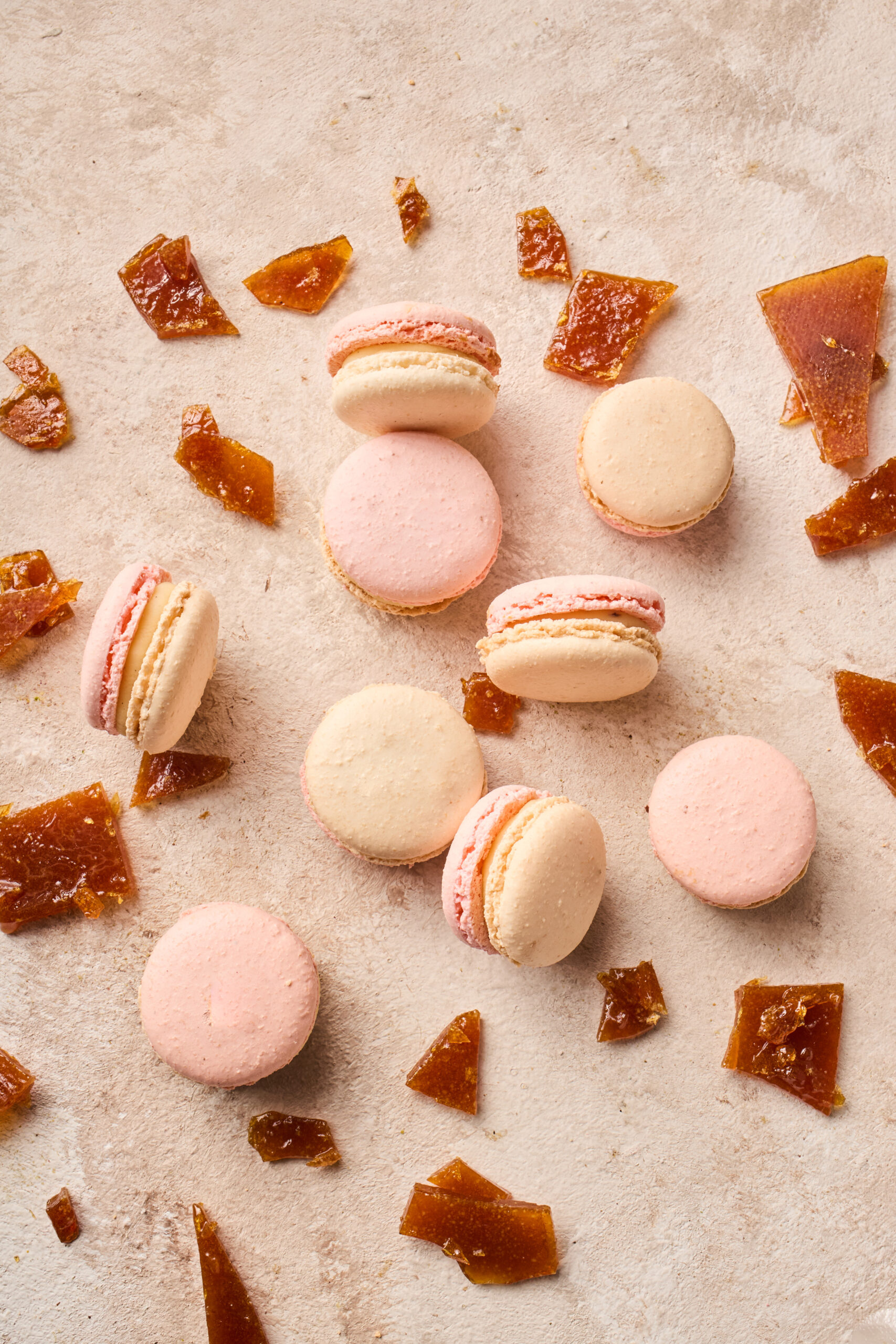 Chokolat 12 Marzo 210 Macaron de Crème brûlée - Imagen 1