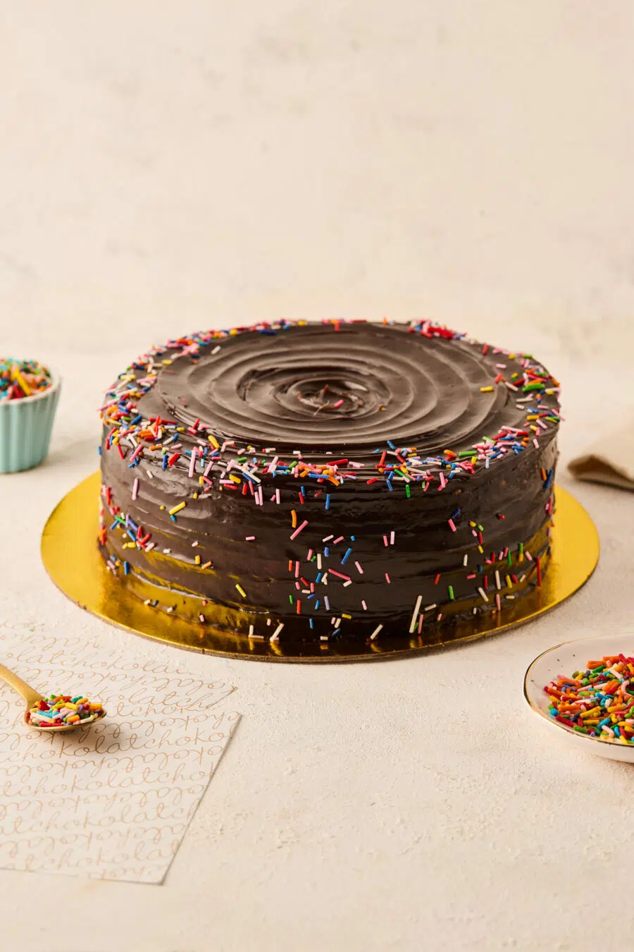 Torta de Brownie cumpleaños