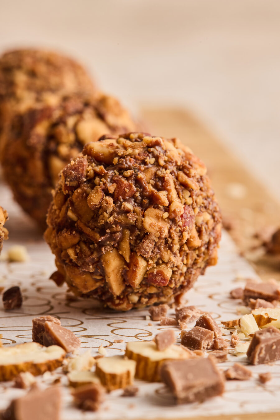 Trufa de Praline de Almendras y Chocolate con Leche - Imagen 3