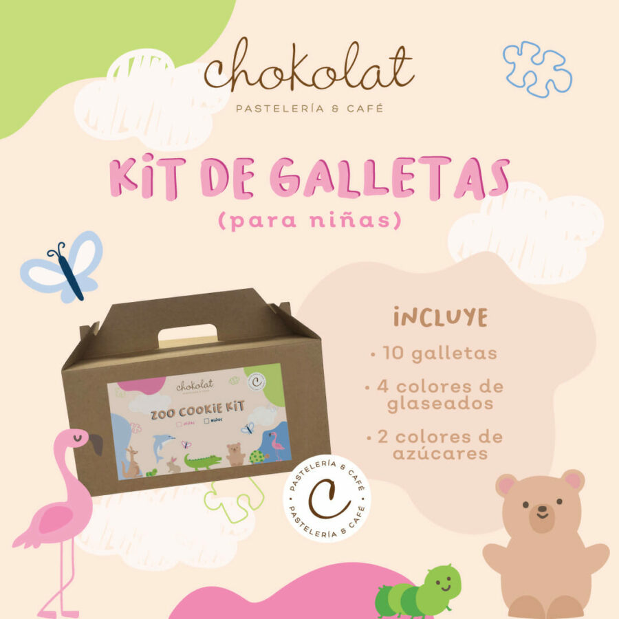 Zoo cookie kit para niñas - Imagen 2