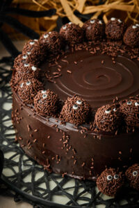 Torta de Brownie Halloween
