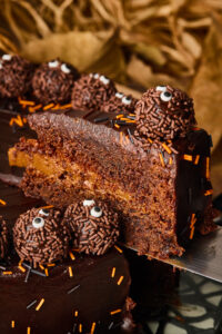 Torta de Brownie Halloween - Imagen 3