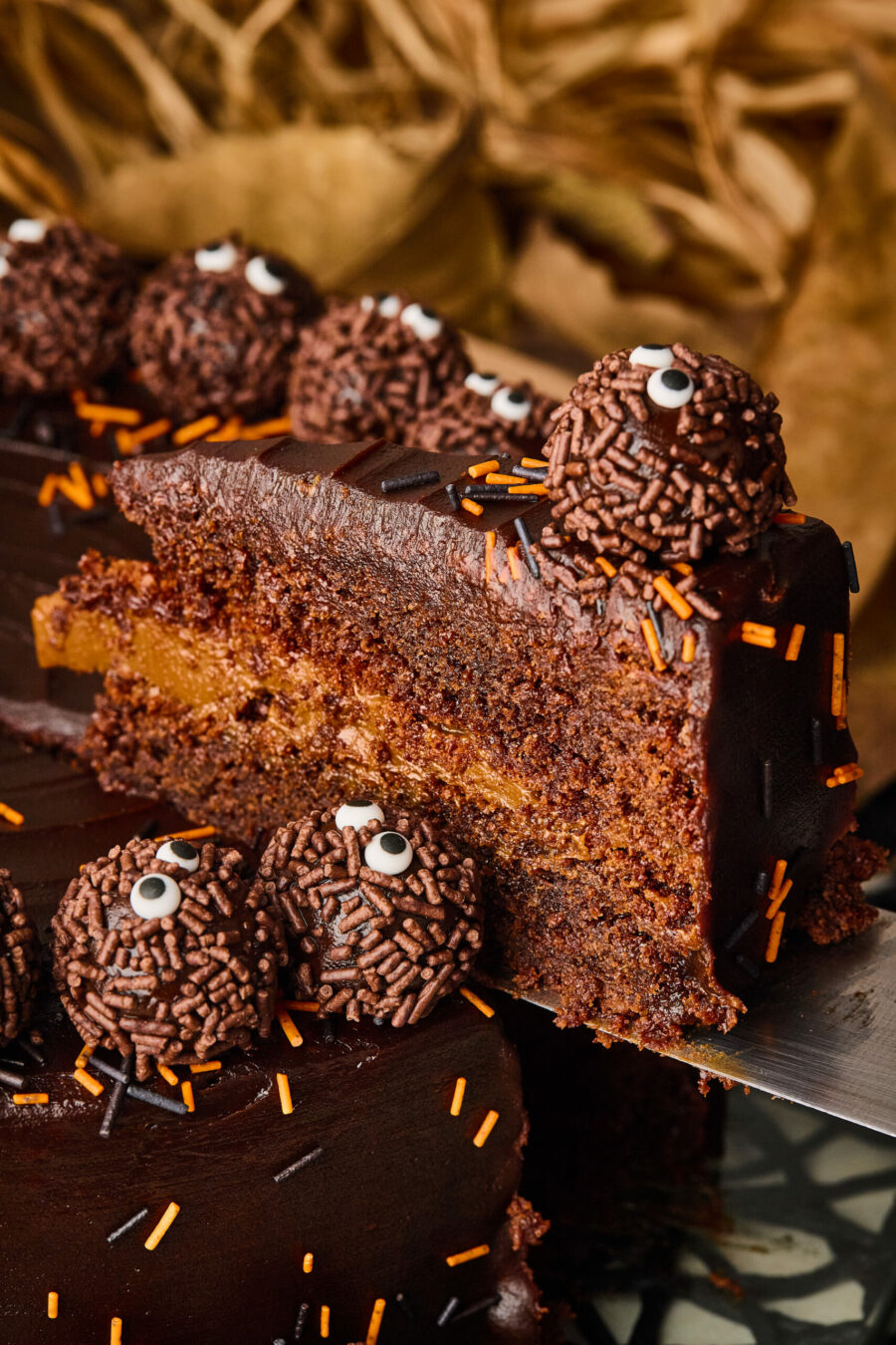 Torta de Brownie Halloween - Imagen 3