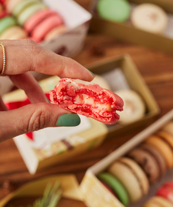 Macaron de Candy Cane