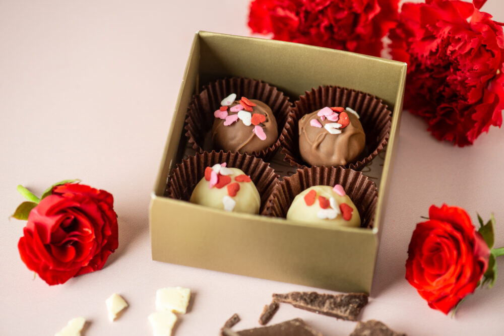 Trufas Día de San Valentín: 4 unidades