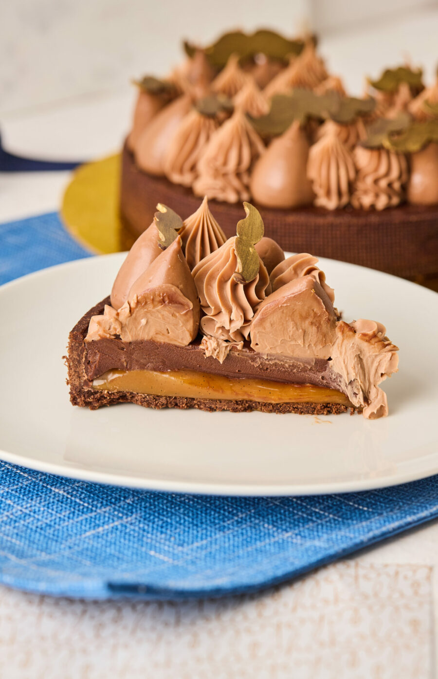 Tarta de Caramelo y Texturas de Chocolate Día del Padre - Imagen 2