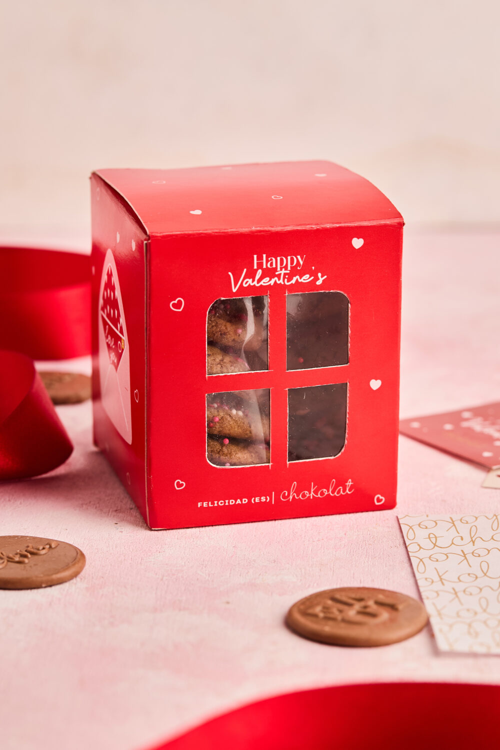 Galletas Chocochip Día de San Valentín: 10 unidades