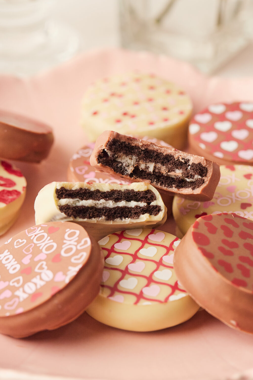 Oreos Bañadas en Chocolate de Día de San Valentín - Imagen 2