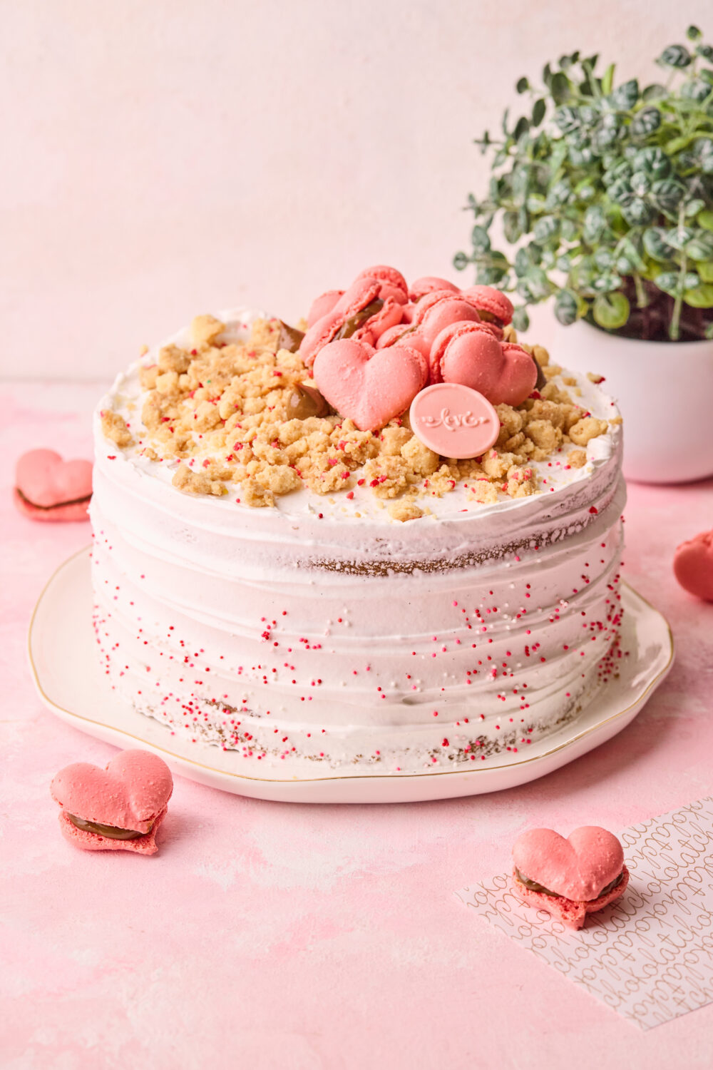 Vainilla Cake Día de San Valentín