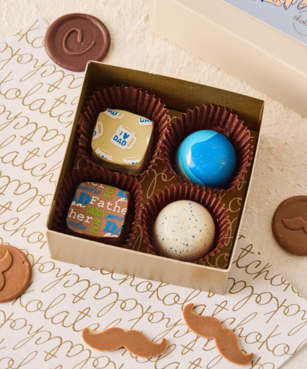Caja Bombones Día del Padre: 4 u.