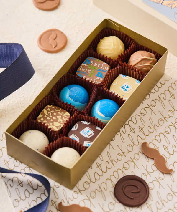 Caja Variada de Chocolates Día del Padre: 10 u.
