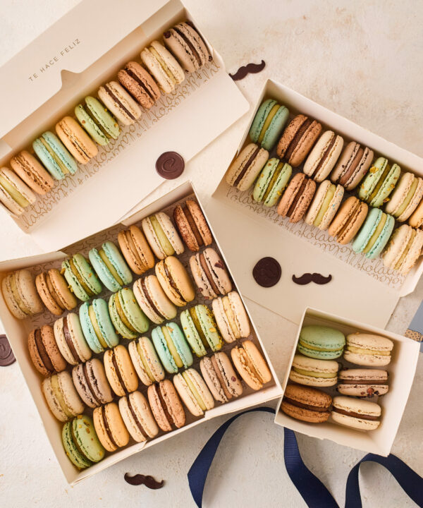 Macarons Día del Padre: 6, 9, 14 o 28 unidades.