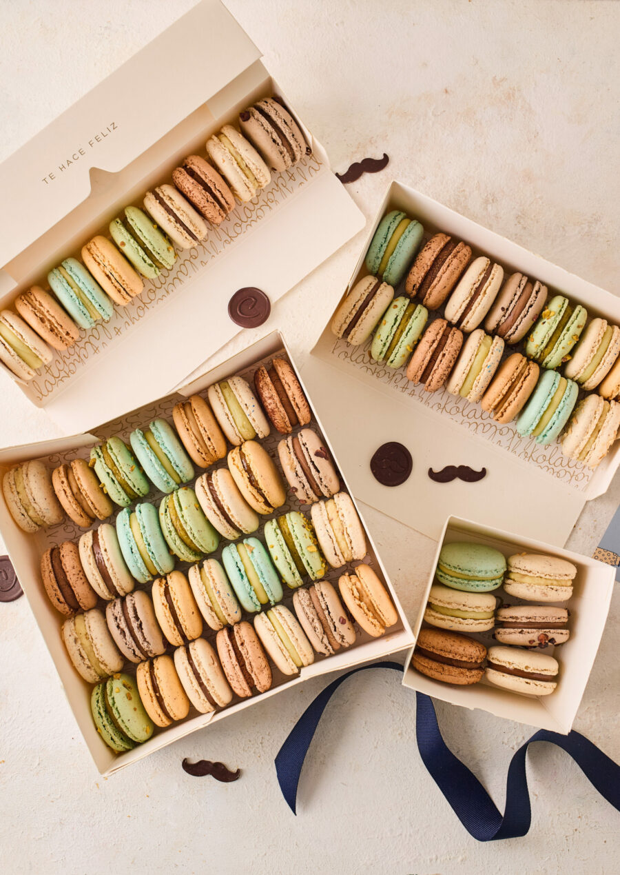 Macarons Día del Padre: 6, 9, 14 o 28 unidades.