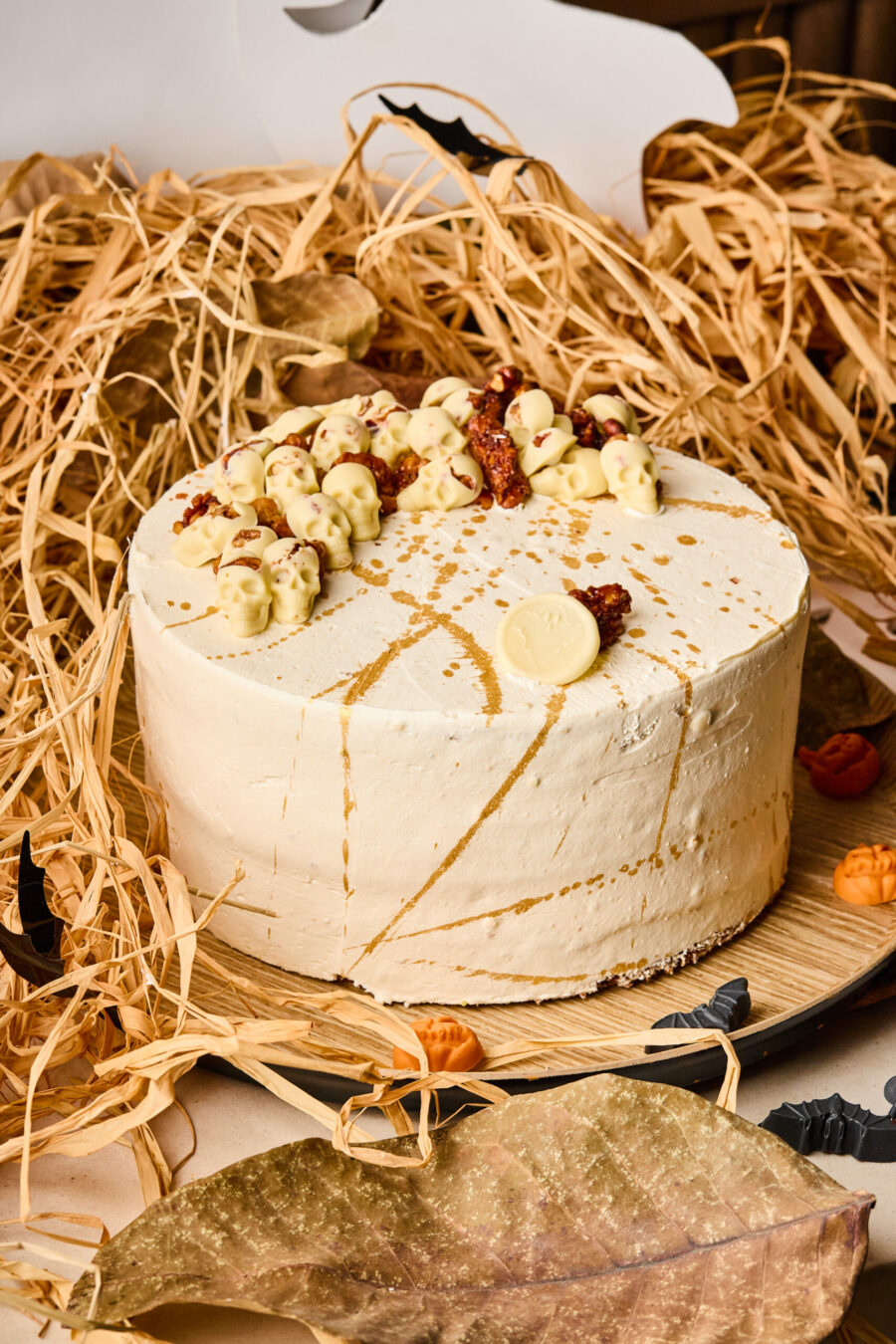 Naked Cake de Zanahoria Halloween - Imagen 2