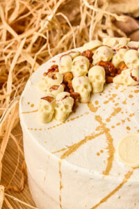 Naked Cake de Zanahoria Halloween