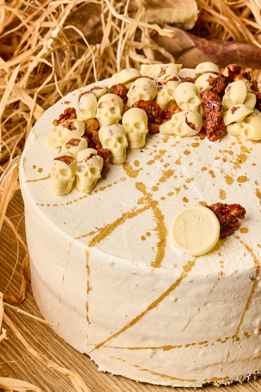 Naked Cake de Zanahoria Halloween - Imagen 3