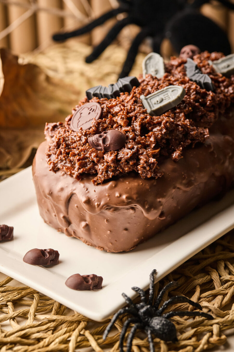 Cake Marmoleado Halloween - Imagen 3