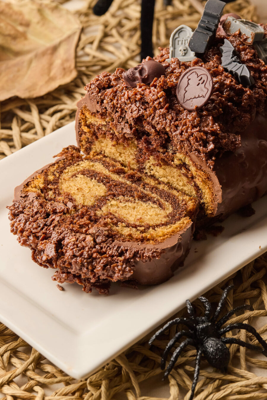 Cake Marmoleado Halloween - Imagen 2