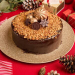 Torta de Brownie Navideño