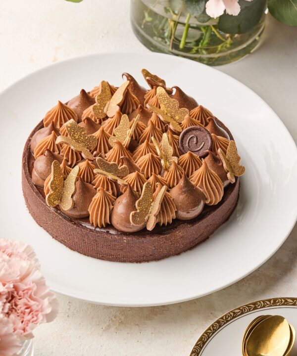 Tarta de Caramelo y Texturas de Chocolate Día de la Madre