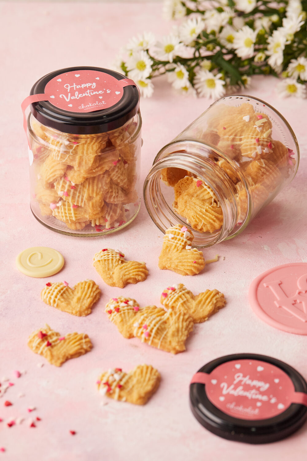 Galletas Danesas Día de San Valentín