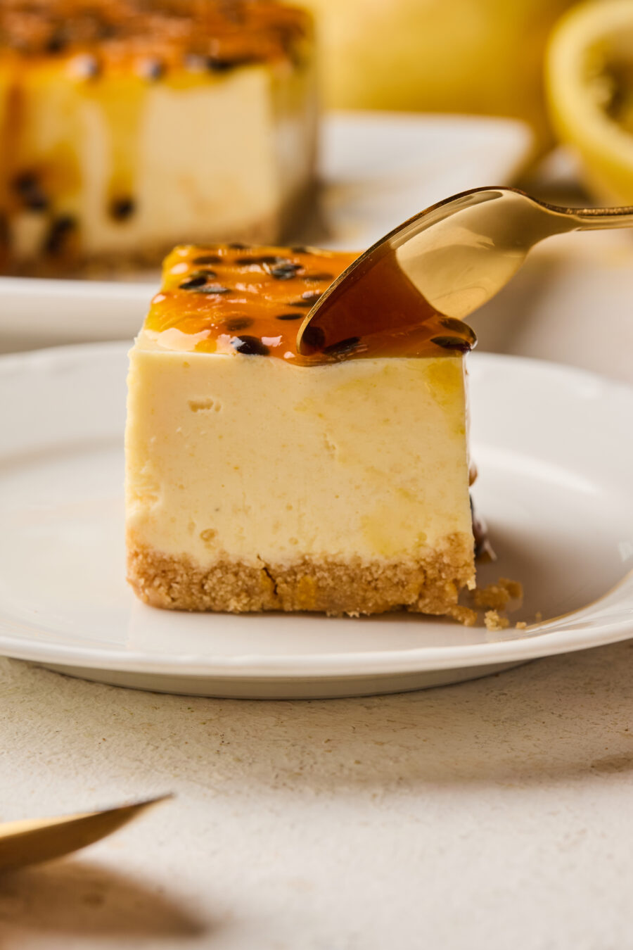 Cheesecake de Maracuyá - Imagen 2