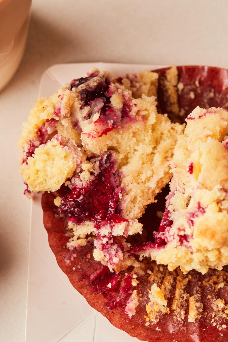 Muffin de Mora y Chocolate Blanco - Imagen 3