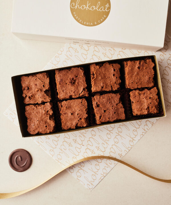 Cajas de Brownies Mini: 10 unidades.