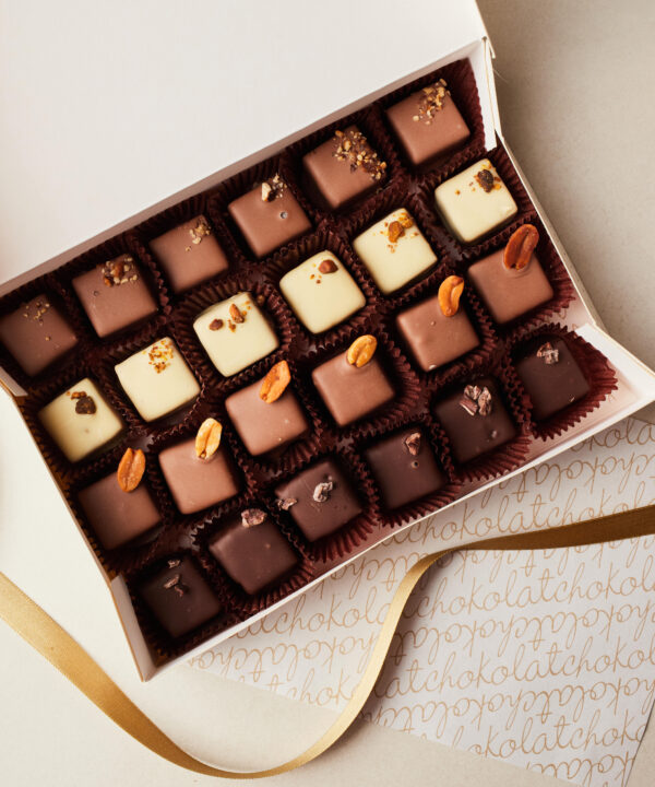Bombones de frutos secos: 24 unidades