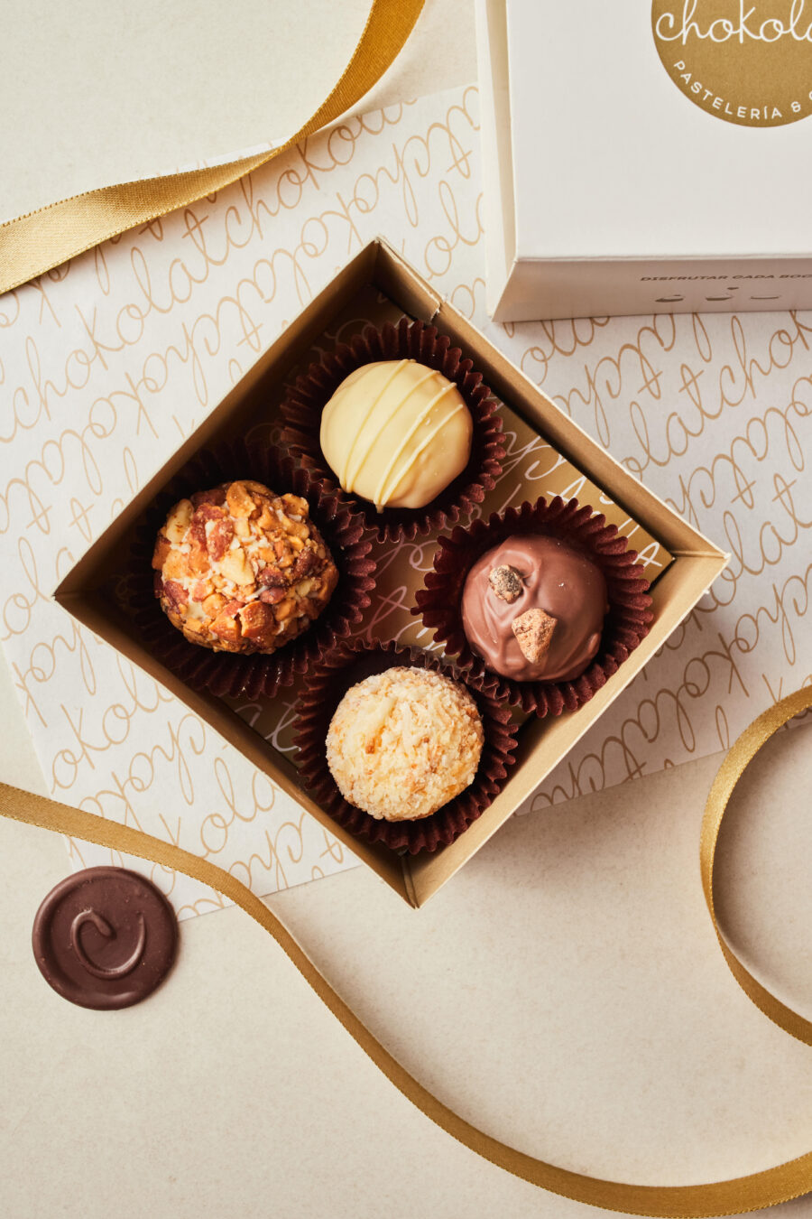 Cajas de Trufas: 4 unidades