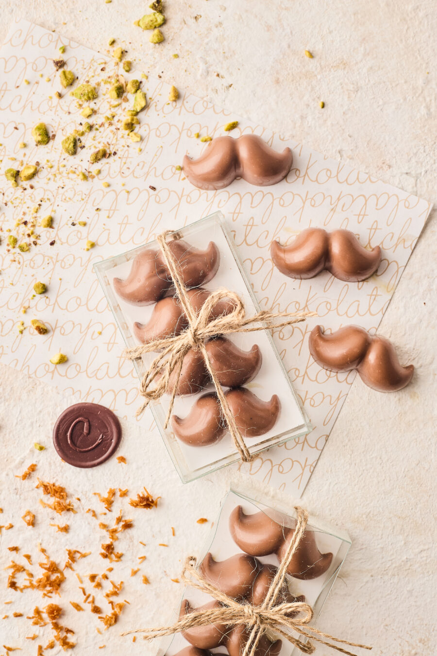 Chocolate Dubai Bigotes 4u. - Imagen 2