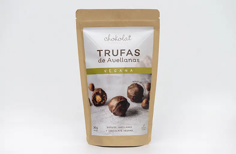 Trufa Vegana de Avellanas - Imagen 2