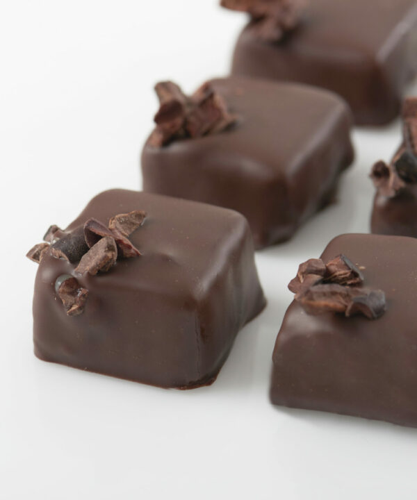 Bombón de Amazonía 75% y Nibs de cacao