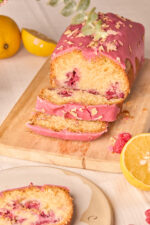 Cake de Naranja y Frambuesa