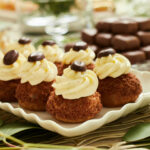Profiterol de Tiramisú