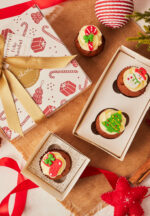 Caja de Cupcakes Navideños: 1, 2 o 4 unidades