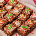 Brownies Navideños Mini