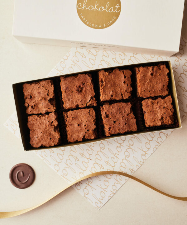 Cajas de Brownies Mini: 10 unidades.