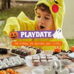 PlayDate Halloween 10 niños (8 dulces por niño)