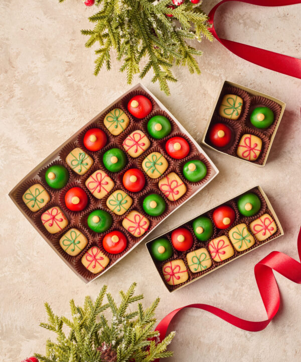 Cajas de Maná Navideñas: 4, 10 o 24 unidades