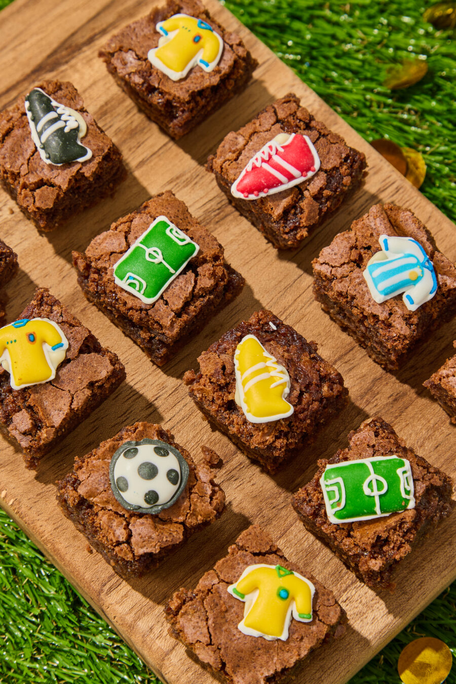 Brownies Mundialistas: 4, 8 y 24 unidades - Imagen 2