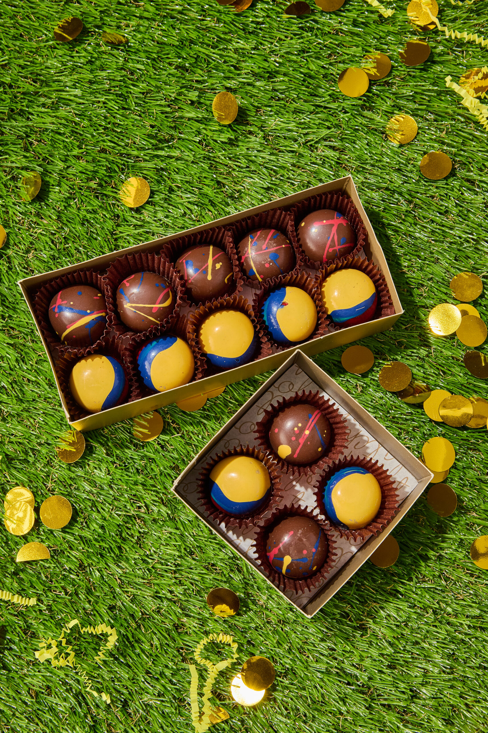 Chokolat Mundial 2 Junio2820 Bombones Mundialistas: 4 y 10 unidades - Imagen 1