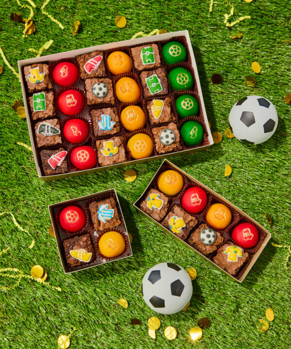 Maná y Brownies Mundialistas: 4, 8 y 24 unidades