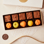 Caja de frutitas de maná y brownies: 10 unidades.
